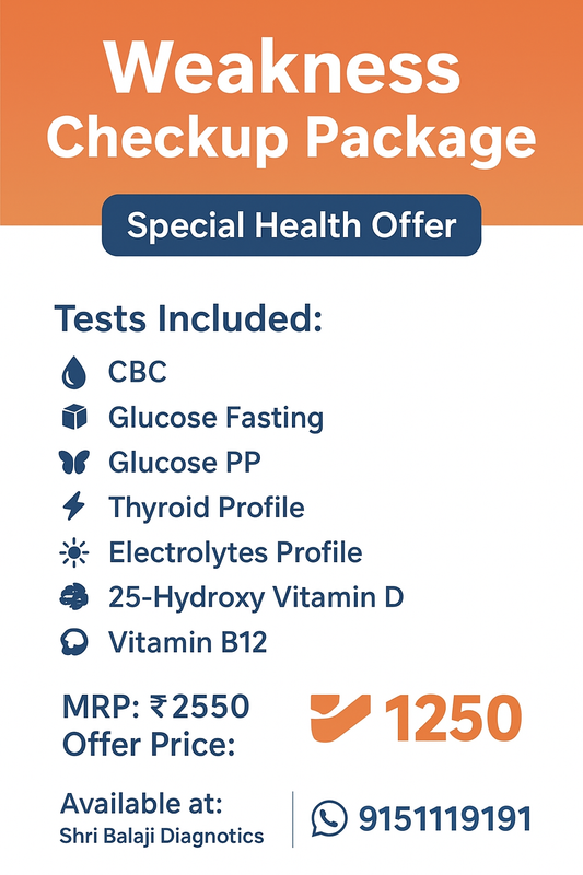 Weakness Checkup Package Basic